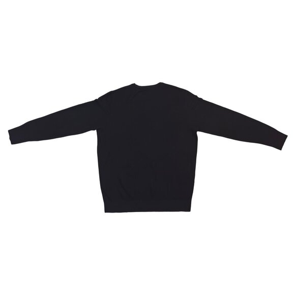 Shaquille O’Neal XLG Black Sweater Mens XL Tall Crewneck Long Sleeve Knit NWOT - Picture 1 of 6